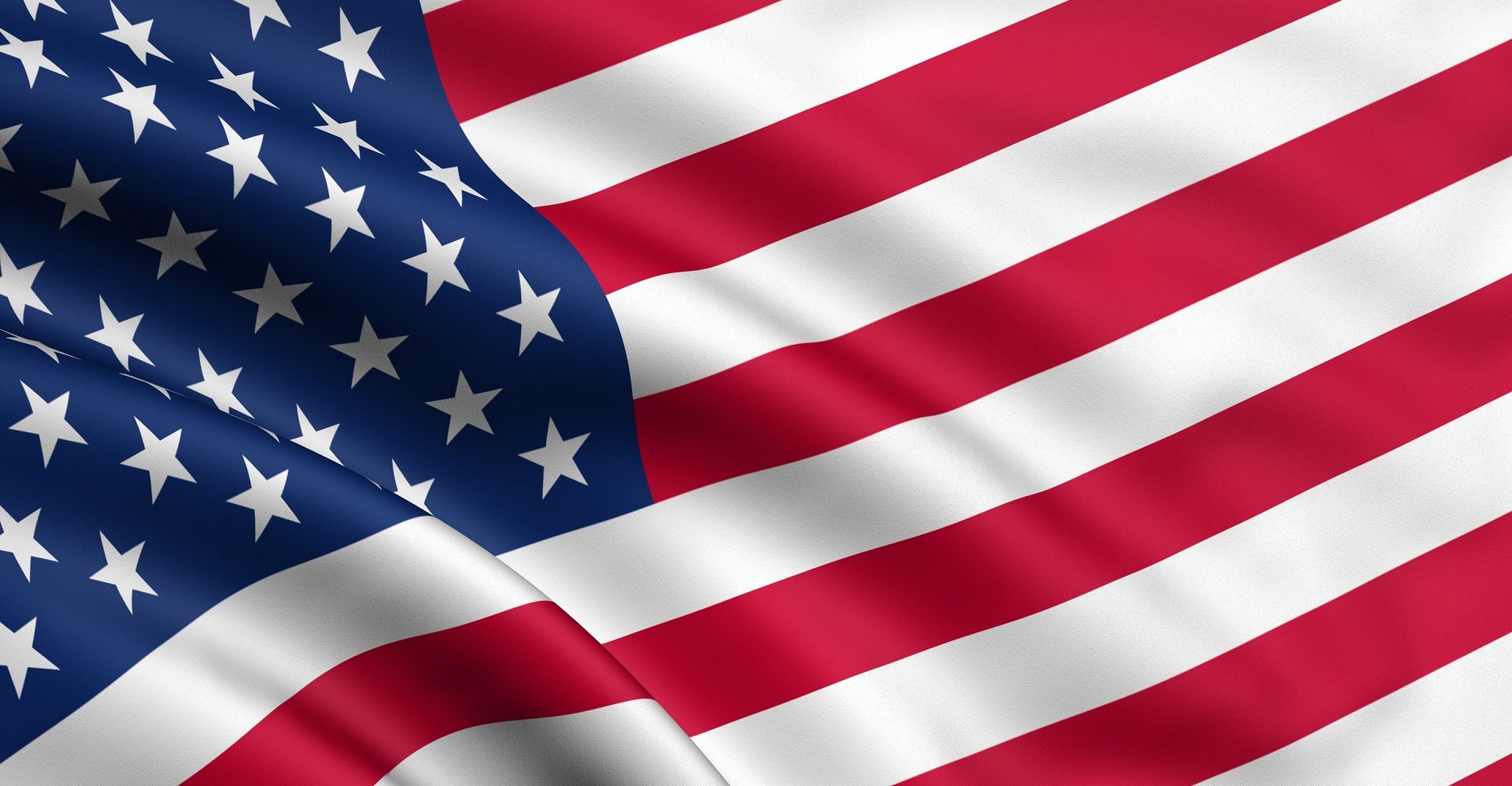 Rendered usa flag